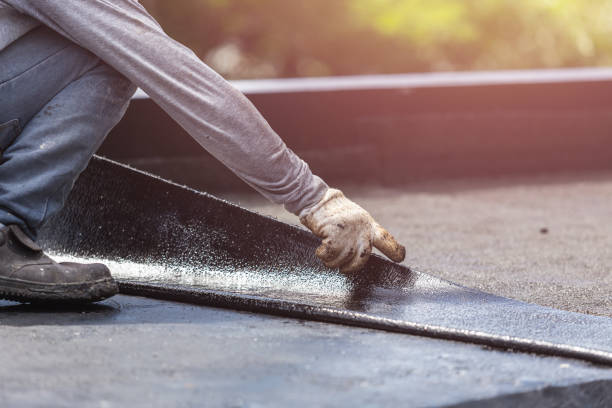 Professional Emergency Waterproofing technician working in Puyallup, WA